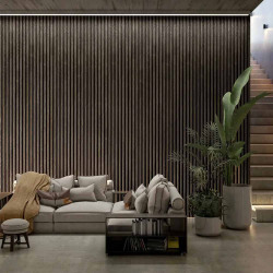 Wall panels Atrim - Moldura inicio 2.75m - Nogal