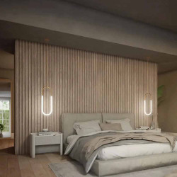 Wall panels Atrim - Moldura final 2.75m - Roble oscuro