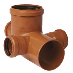 Boca de acceso horizontal 2 acometidas 110x63