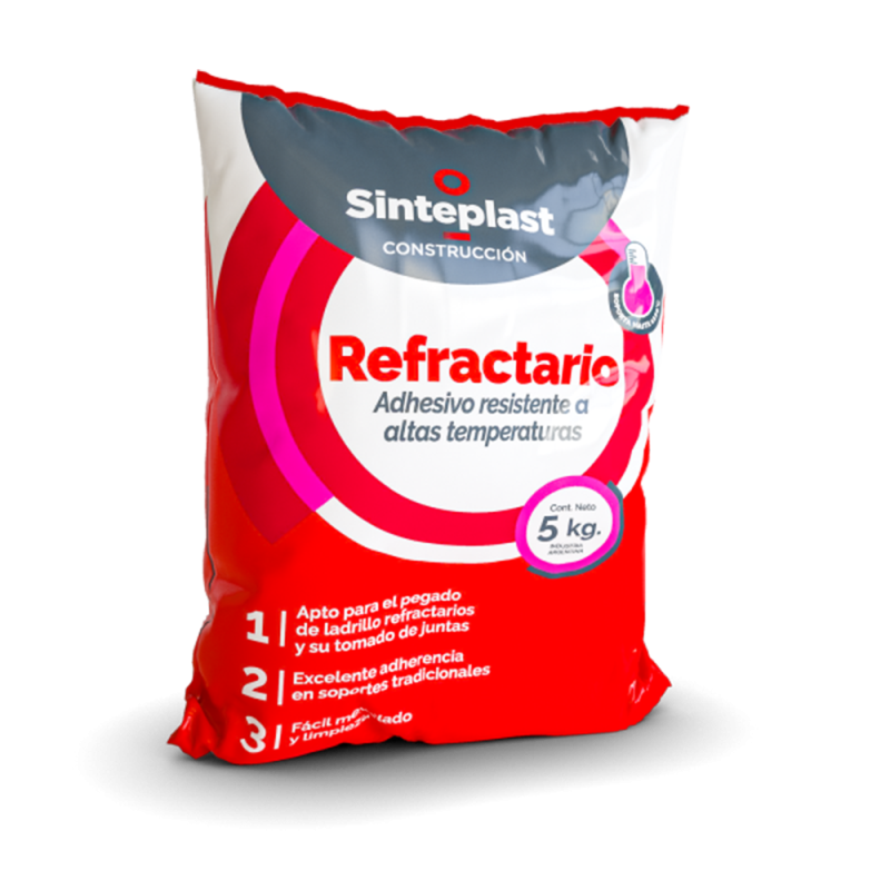 Pegamento refractario x 5 kg - Sinteplast