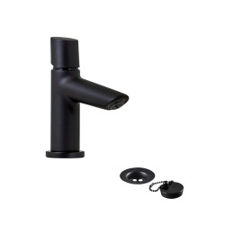 Grifería FV Cilindra monocomando lavatorio negro 181/M5-NG