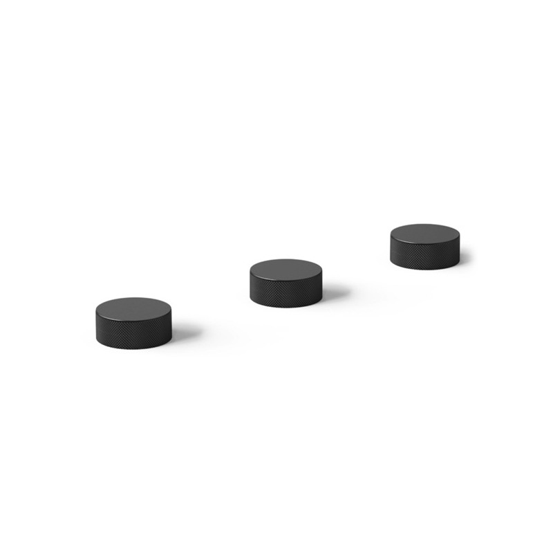 Grifería bidet bicomando Texture Negro con transferencia - Hidromet