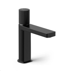 Grifería lavatorio Monocomando Texture Negro - Hidromet