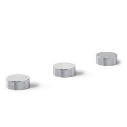 Grifería bidet bicomando Texture Cromo con transferencia - Hidromet