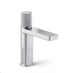 Grifería Lavatorio Monocomando Texture Cromo - Hidromet