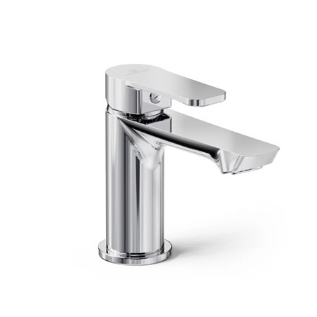 Grifería lavatorio monocomando small negro cromo - Hidromet