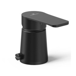 Grifería bidet monocomando small negro con transferencia - Hidromet