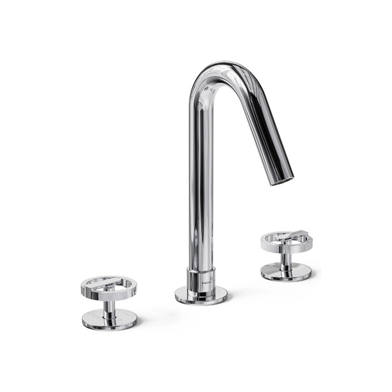 Grifería lavatorio bicomando Ring Cromo - Hidromet