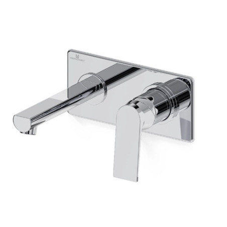 Grifería lavatorio pared monocomando raptor cromo - Hidromet