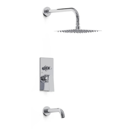 Grifería ducha con transferencia monocomando raptor cromo - Hidromet