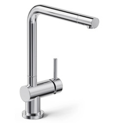 Grifería cocina monocomando recto jockey cromo - hidromet