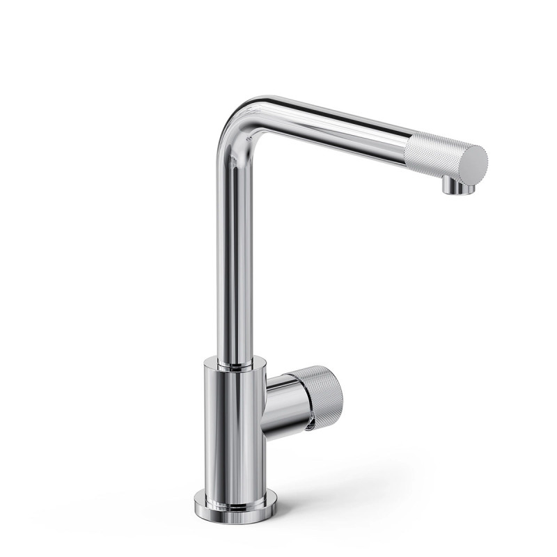 Grifería cocina monocomando Texture Cromo - Hidromet