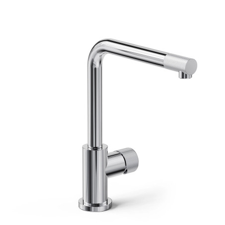 Grifería cocina monocomando Texture Cromo - Hidromet