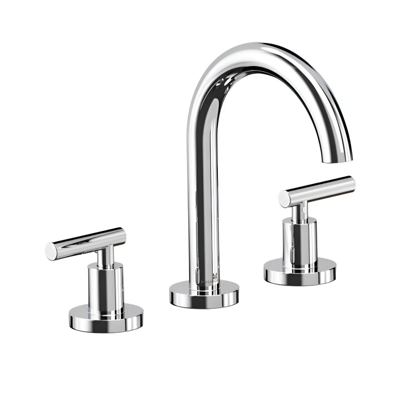 Grifería Lavatorio Apoyo  Bicomando Nivus Cromo - Hidromet