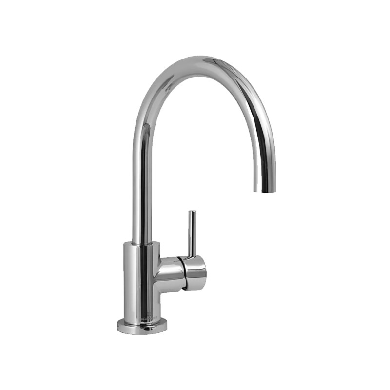Grifería Discovery Monocomando Cocina Curvo Cromo - Hidromet