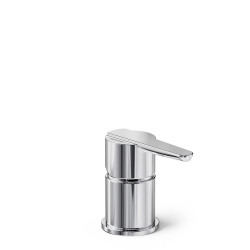 Grifería bidet monocomando Flat cromo - Hidromet