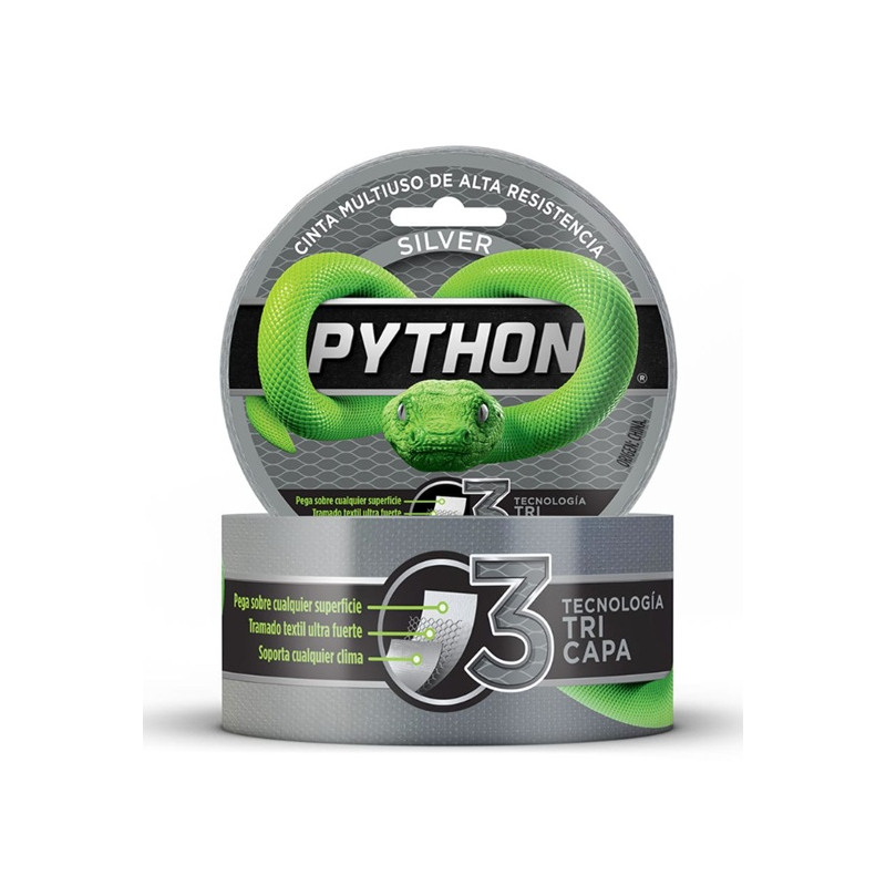 Cinta multiuso alta resistencia silver 48mmX9mts