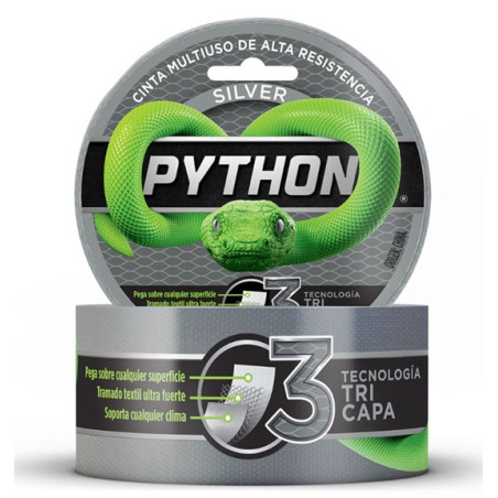 Cinta multiuso alta resistencia silver 48mmX9mts