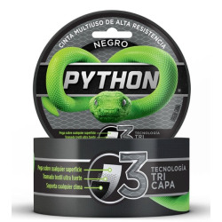 Cinta multiuso alta resistencia negro 48mmX9mts