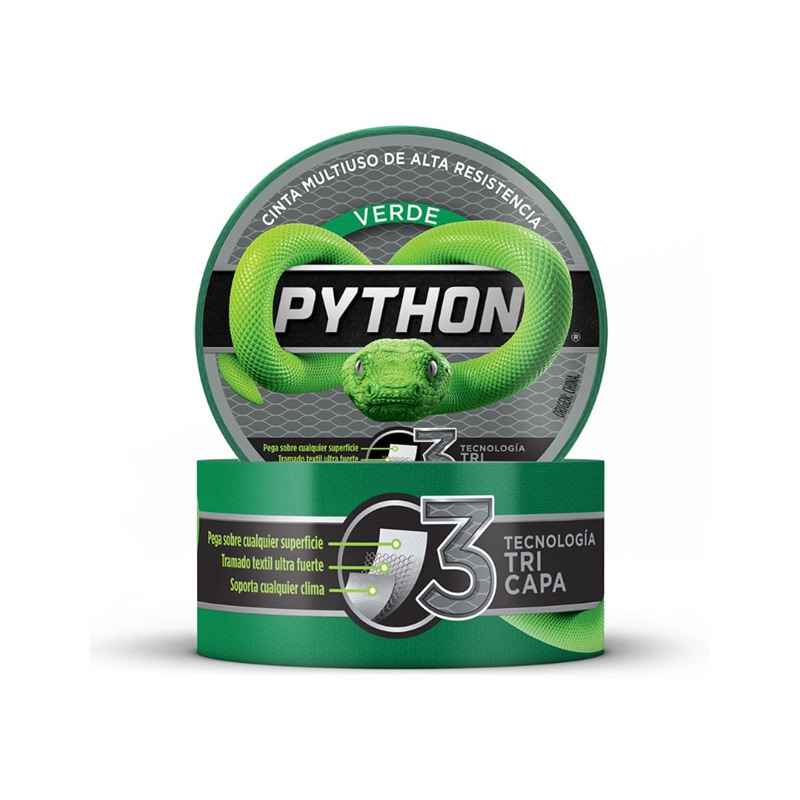 Cinta multiuso alta resistencia verde 48mmX9mts
