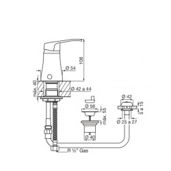 FV GRIF. ARIZONA MONOC. LAVATORIO 181/B1