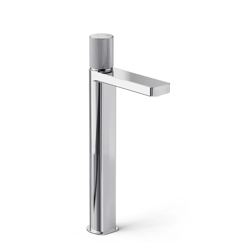 Grifería Lavatorio Alto Monocomando Texture Cromo - Hidromet