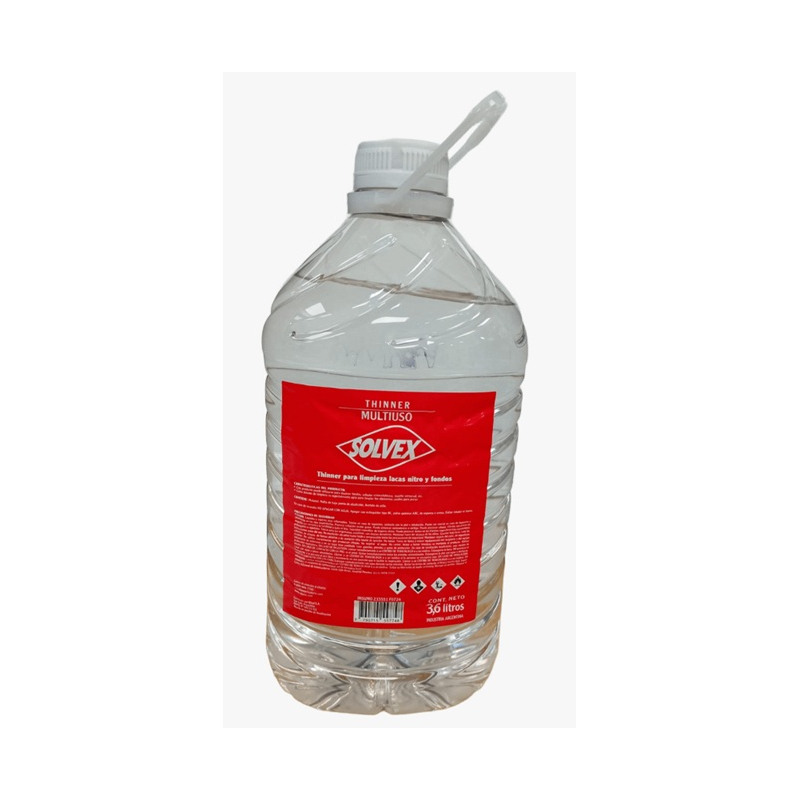 Thinner solvex multiuso x 3,6 litros