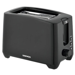 Tostadora eléctrica simple con stop Daewoo Negro