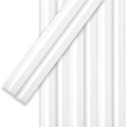 Wall panels Atrim - Wide 0,122x2.75m (E:0,021m) - Blanco