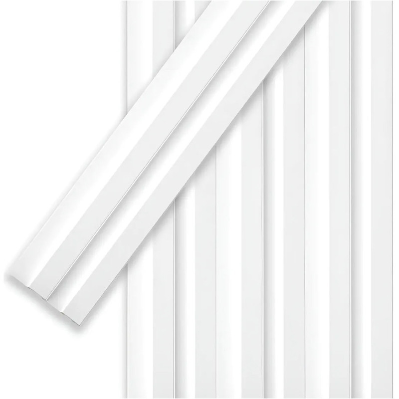 Wall panels Atrim - Wide 0,122x2.75m (E:0,021m) - Blanco
