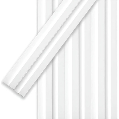 Wall panels Atrim - Wide 0,122x2.75m (E:0,021m) - Blanco