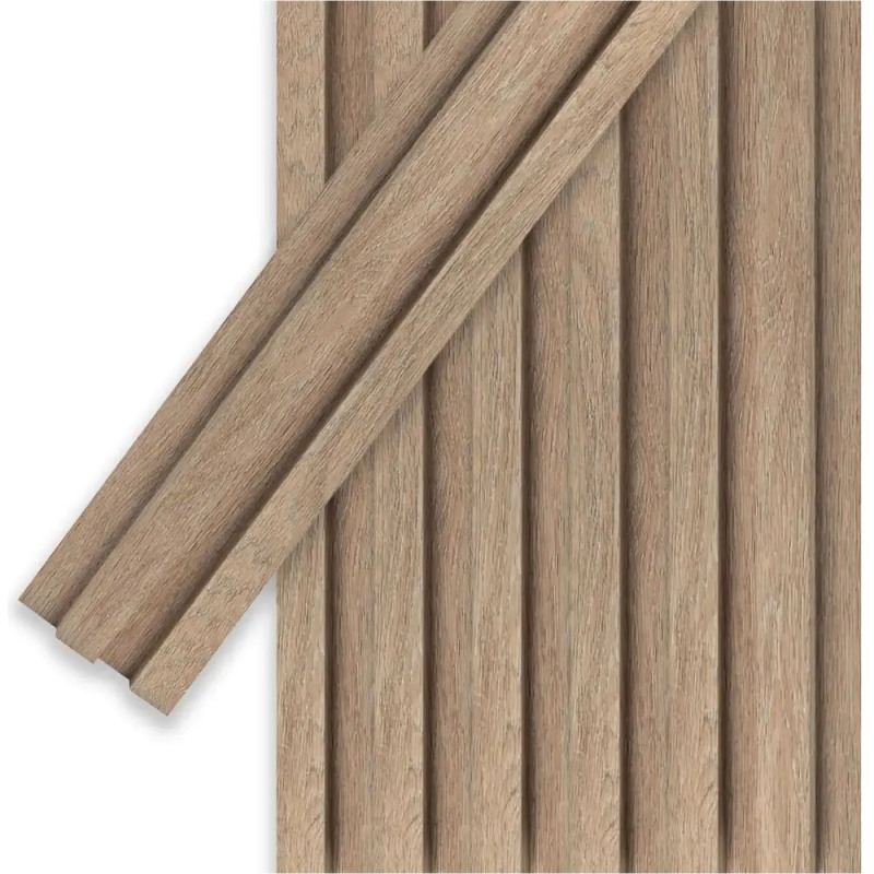 Wall panels Atrim - Wide 0,122x2.75m (E:0,021m) - Roble Oscuro