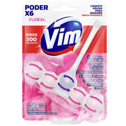 Canasta inodoro VIM Premium floral 5 en 1