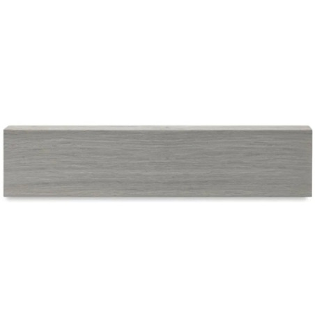 Zócalo epsilon plain roble gris 70mm x 15mm x 2.44 m 2310E