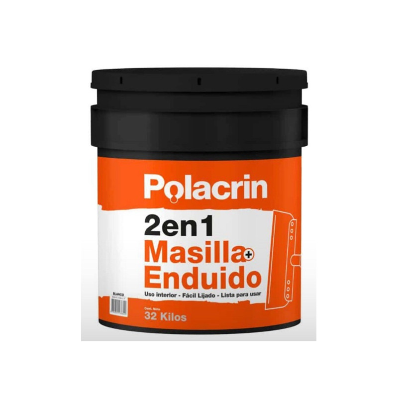 Masilla placa yeso 32kg 2 en 1 - Polacrin