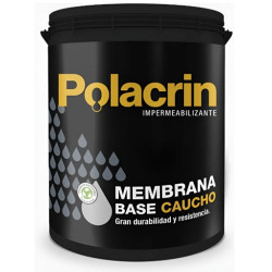 Membrana base caucho gris x 4 kg - Polacrin