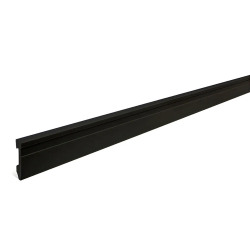 Zócalo Epsilon line negro 70mm 2.44m - 2316E