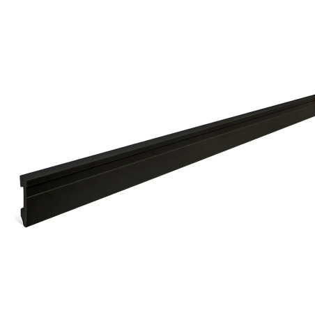 Zócalo Epsilon line negro 70mm 2.44m - 2316E