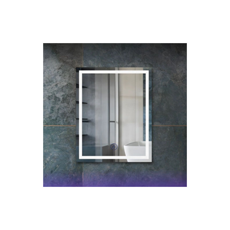 Espejo Campi LED Punta cuadrada 60x80cm