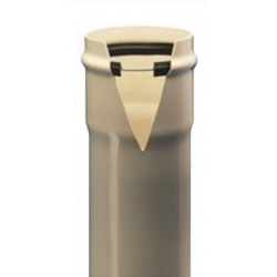 Caño de PVC 160 x 4,7 mm x 6m cloacal - Junta elástica con alma de acero - IRAM