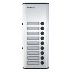 Portero frente con 10 pulsadores - Commax DR-10KL