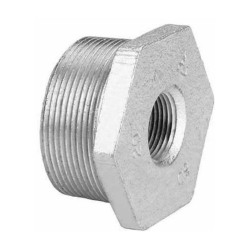 Buje reducción hierro galvanizado 1 1/2" x 1/2"