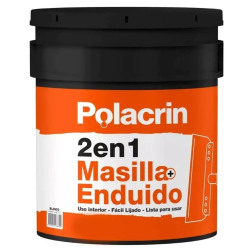 Masilla placa yeso 15kg 2 en 1 - Polacrin