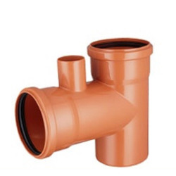 Ramal desague 90° 110x63 con ventilación 50