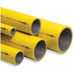 Caño acero polietileno Fusiogas  40mm x 4m 0200040