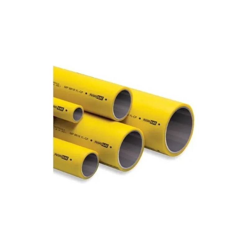 Caño acero polietileno Fusiogas  40mm x 4m 0200040