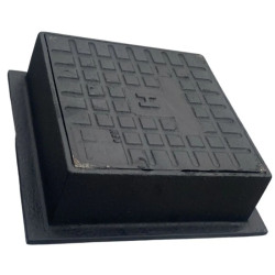 Hidrante caja hidrante letra H Hierro fundido 29 x 29 cm