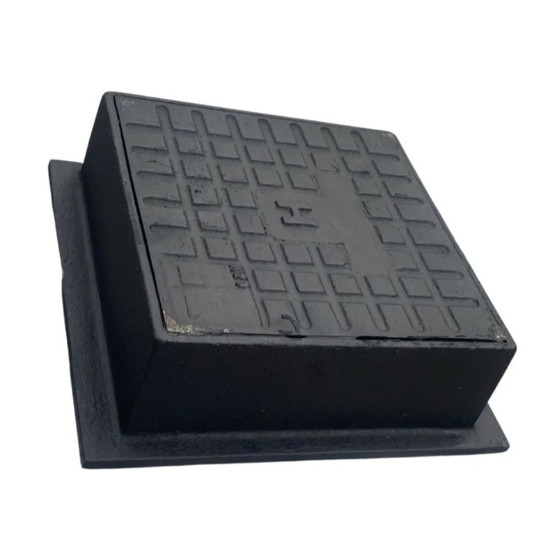 Hidrante caja hidrante letra H Hierro fundido 29 x 29 cm