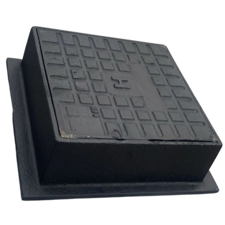 Hidrante caja hidrante letra H Hierro fundido 29 x 29 cm