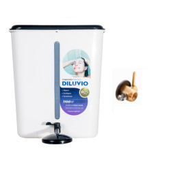 Calefón eléctrico enlozado grifo de bronce x 20lts - Plus